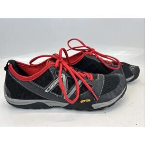 New Balance 9D Minimus Black/Red Vibram Trail Barefoot Running Shoes MT20GR